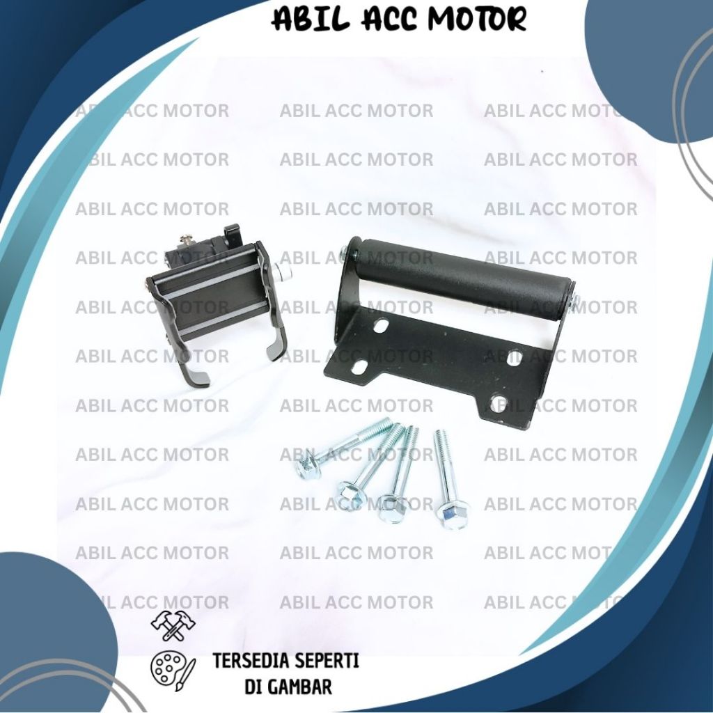 GPS HOLDER แพคเกจ HP CBX150 CB 150 X CBX ที่วางโทรศัพท์อลูมิเนียม HANDLEBAR KISEKI MOTORCYCLE BRACKE