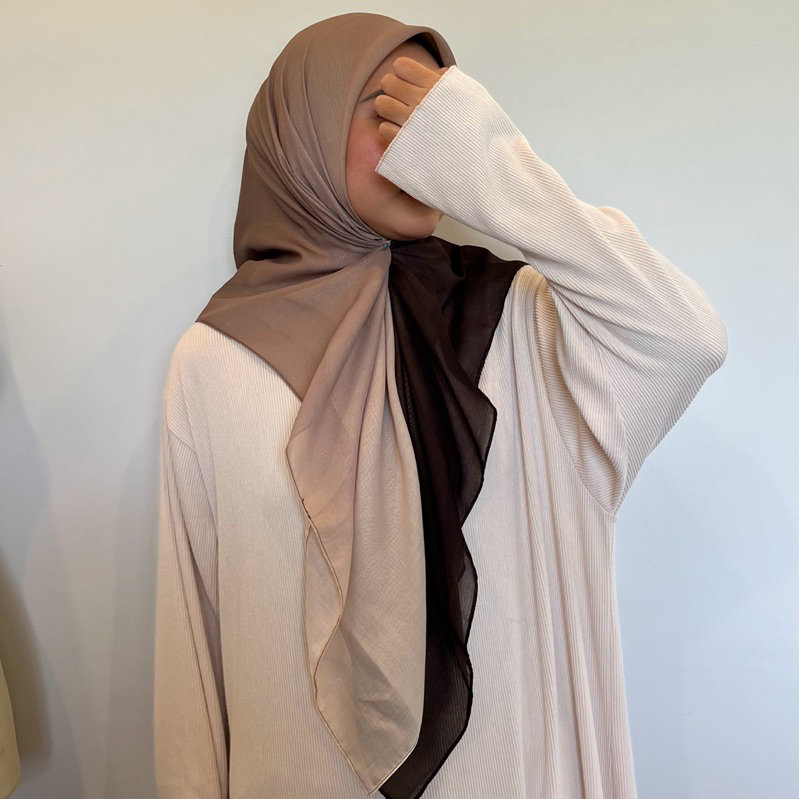 Paris Japan Ombre - Ombre Hijab - Gradient Hijab by avenela