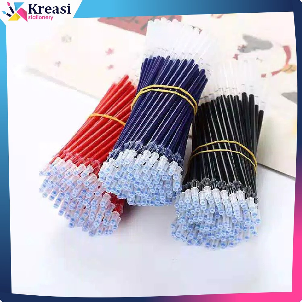 GEL PEN INK REFILL 0.5MM REFILL GEL INK REFILL การสร้างเครื่องเขียน A6
