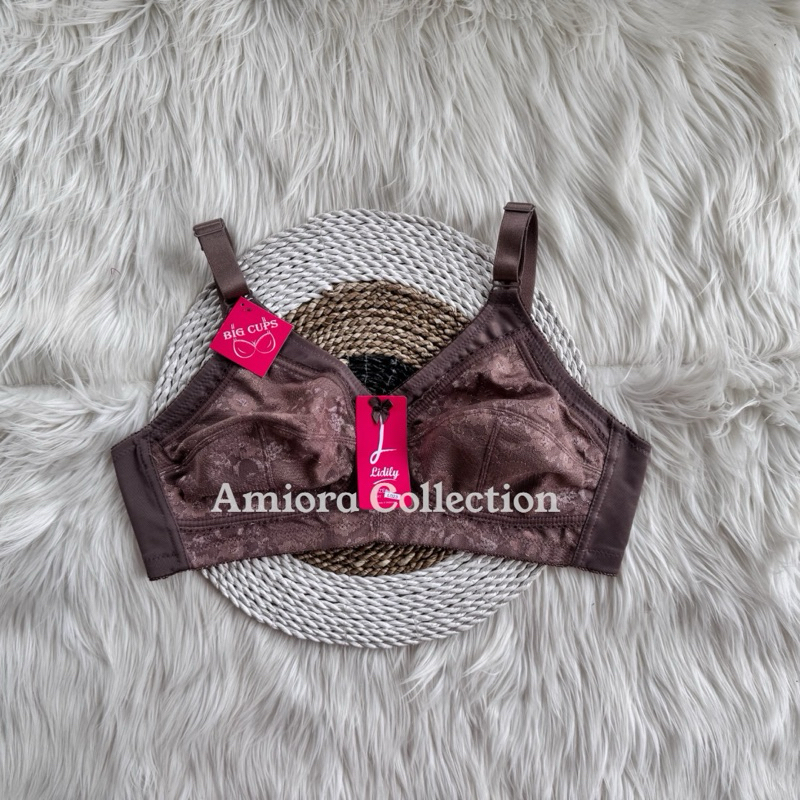 Lifily Bra Article L023 Full Burkat รุ่นไม่มีลวดไม่มีโฟม 3 ตะขอขนาด 34-44