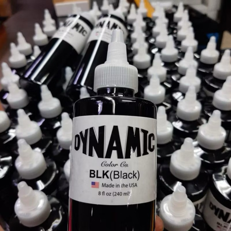 Dynamic Tattoo Ink 8oz 240ml / Dynamic Black Ink Tattoo 8oz 240ml