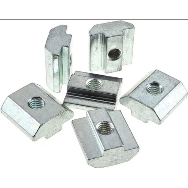 T Tee Nut เลื่อน 4040 เลื่อน T Nut M4 M5 M6 M8 สําหรับกรอบ 40x40-M8