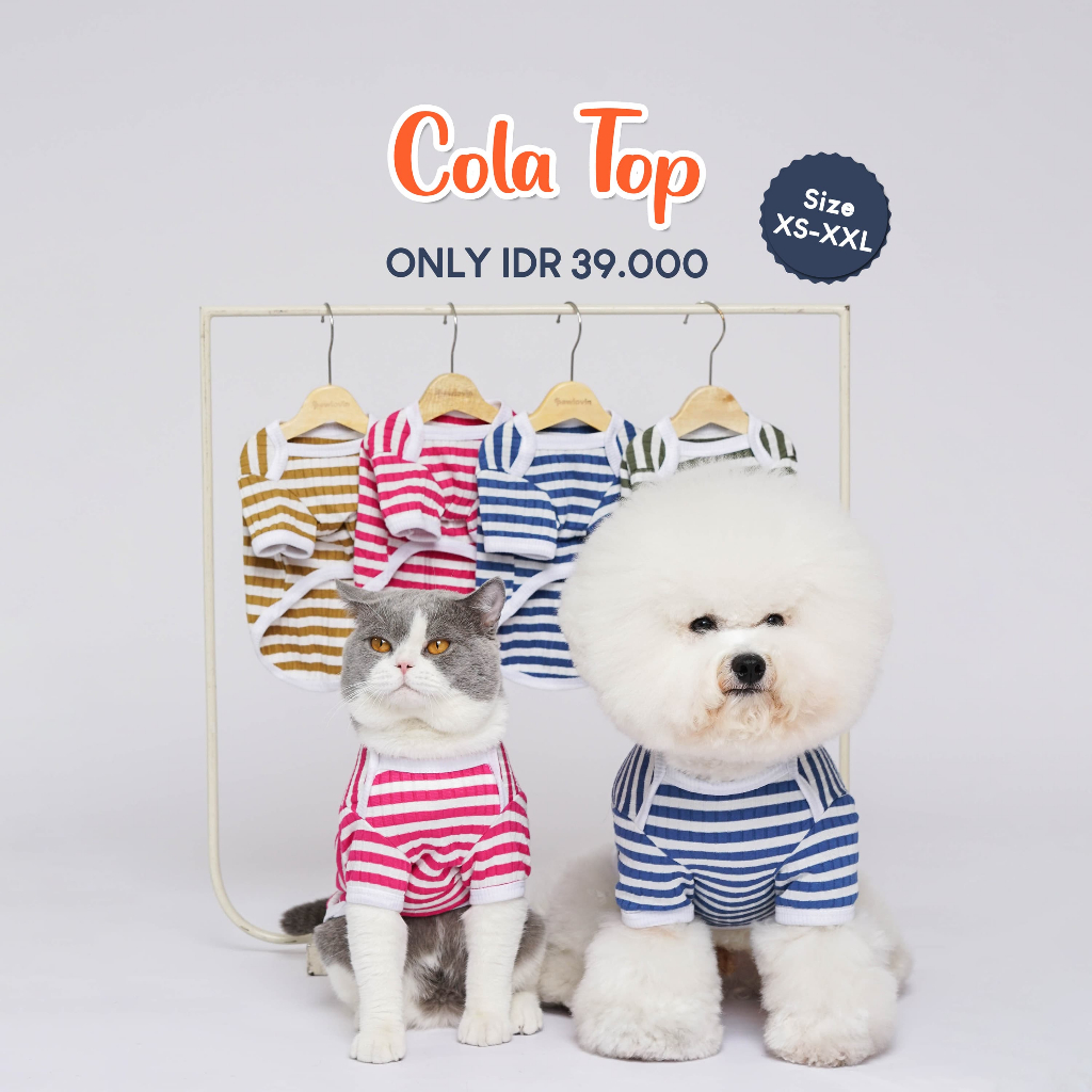Pawlovin - Cola Top Dog & Cat Clothes