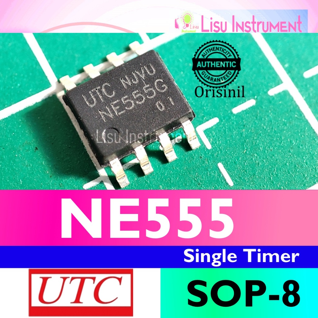 NE555 Single Timer NE555G SOP-8 UTC ต้นฉบับ