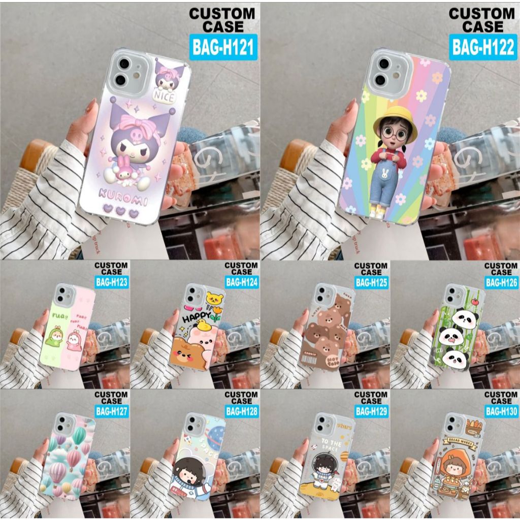 SAMSUNG A21S/A30S/A50S/J2 Prime/J5 Prime/J7 Prime/M34/M54/M21/M30S/S20 Case image BAG รหัส H121-H130