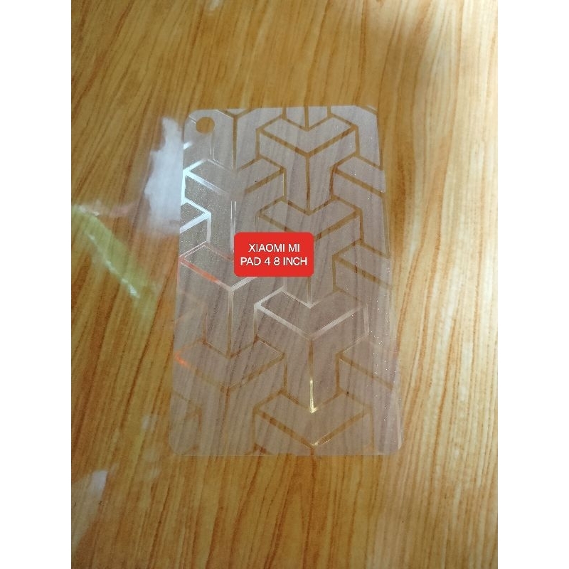 SKIN BACK CASING TABLET XIAOMI MI PAD 4 8 นิ้ว GARSKIN GLITTER TRANSFORMER