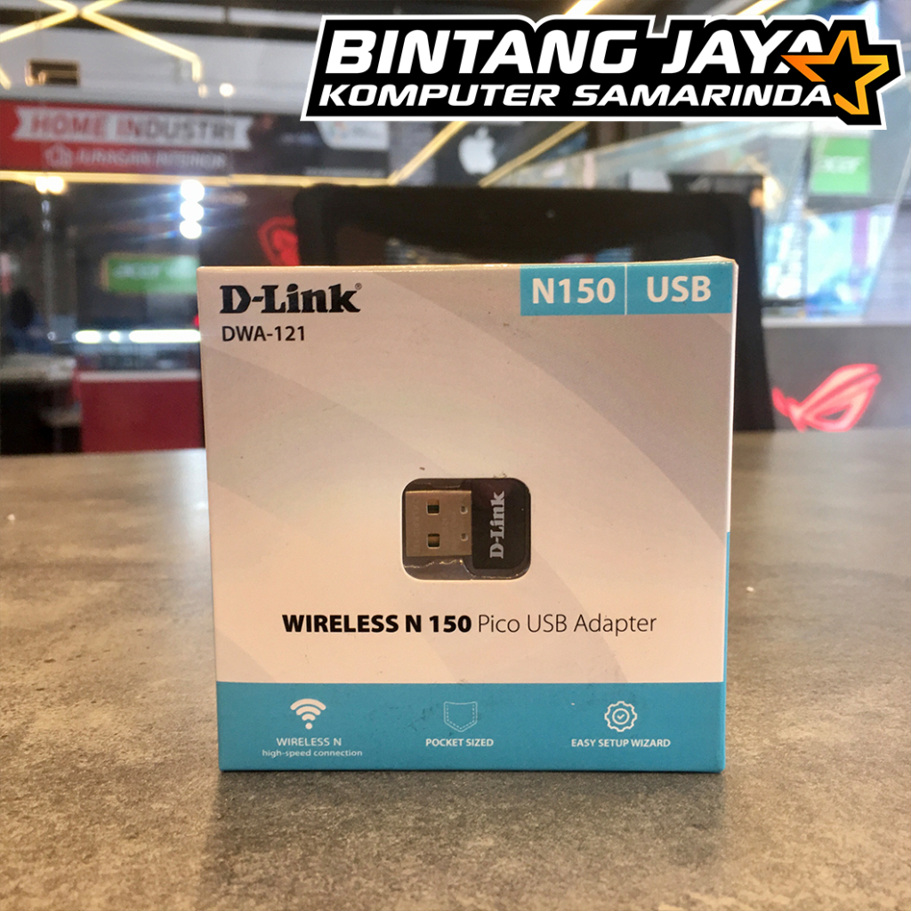 D-LINK DWA-121 Wireless N150 PICO อะแดปเตอร์ USB Wifi~
