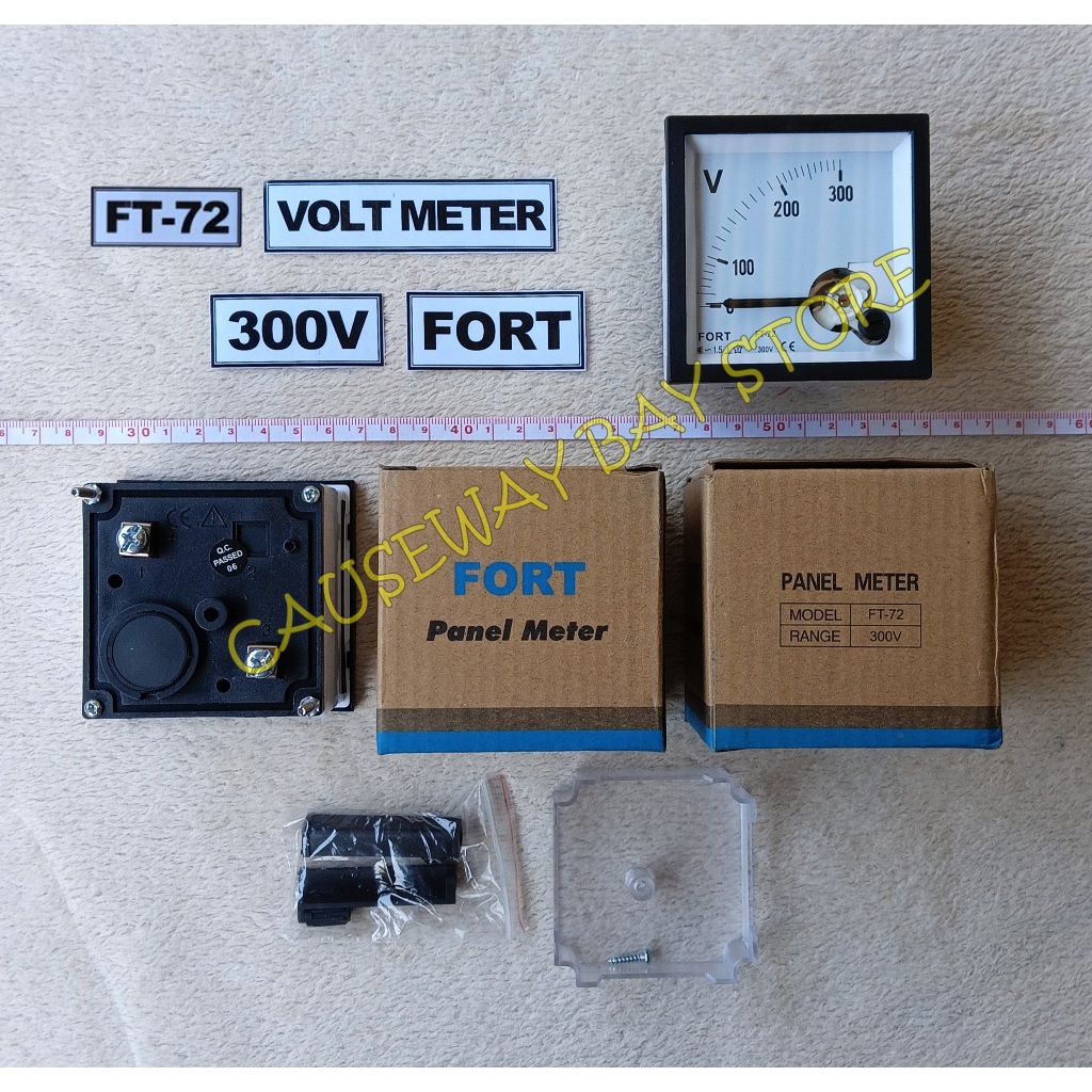 เครื่องวัดโวลต์ 300V & 500V FT-72 Fort