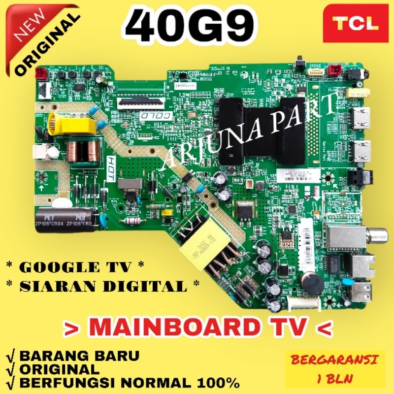 MESIN TCL 40G9 เมนบอร์ดทีวี / MB TCL 40G9 TV / TCL 40G9 โมดูลทีวี / TCL 40G9 / MB TCL L40G9 / ต้นฉบั