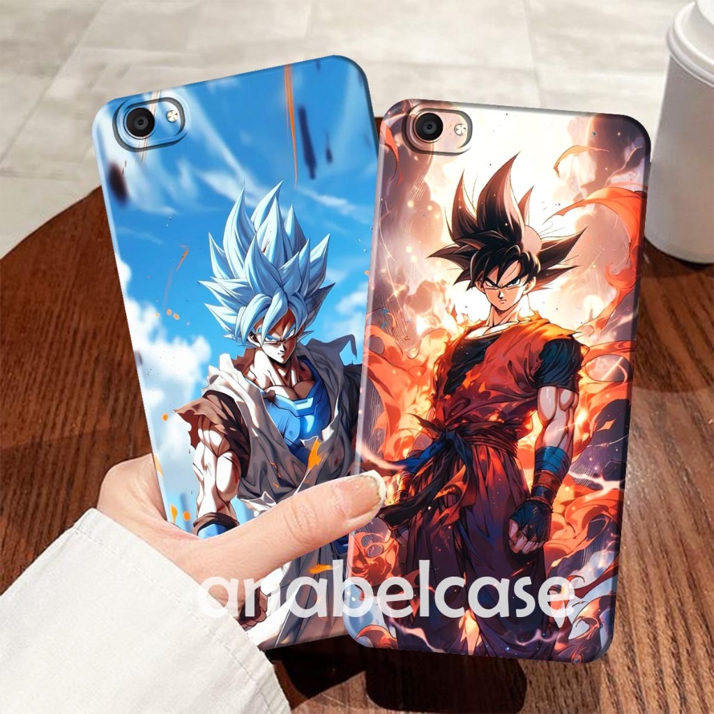 SOFTCASE Vivo v5 / v5s / v5 + / v5 lite / y65 / y66 / y67 / Y71 / v7+ / v9 / y53 old Dragonbal Motif