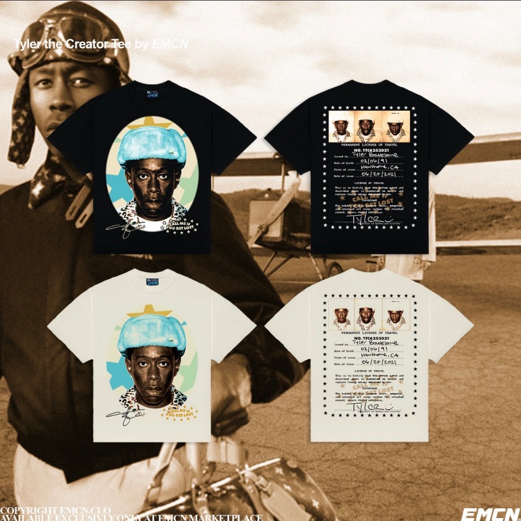 EMCN Oversize Tee Tyler the Creator Call Me if You Get Lost 2.0