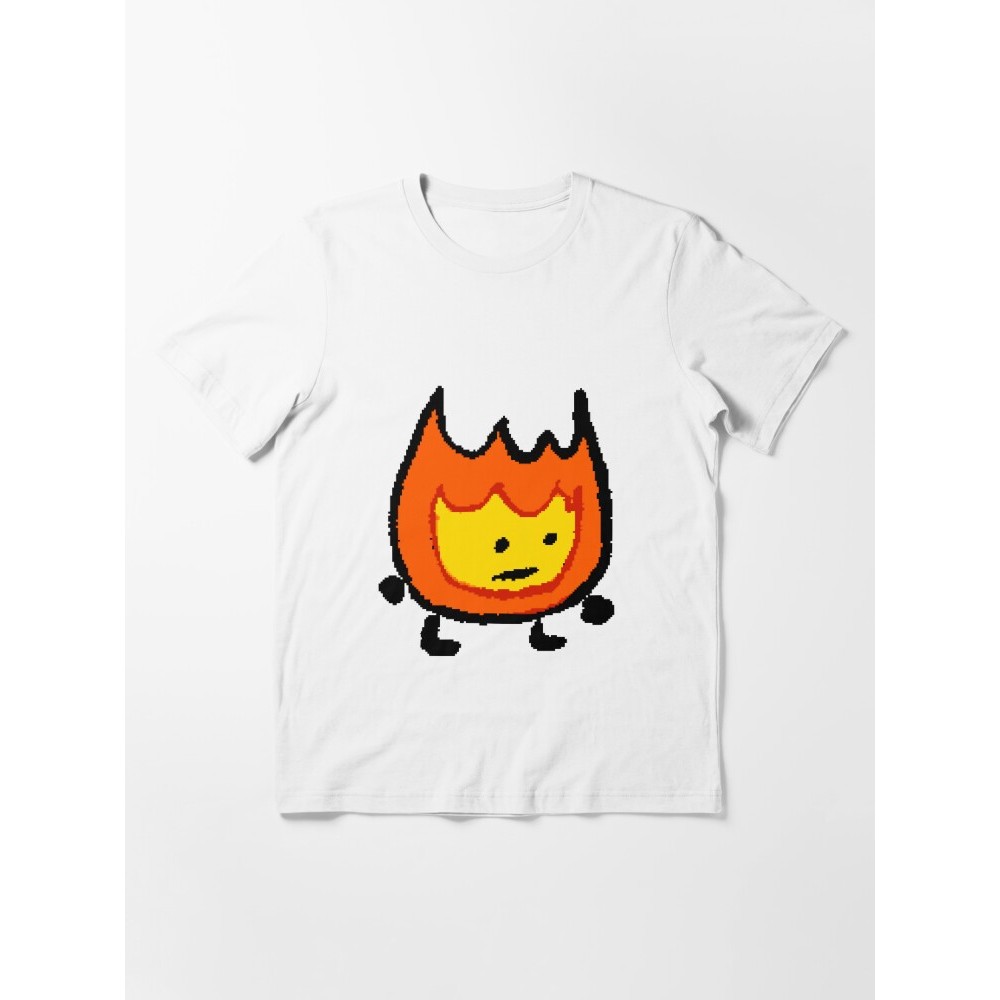 เสื้อยืดเด็ก เสื้อยืดการ์ตูน BFDI BFDI Firey TShirt