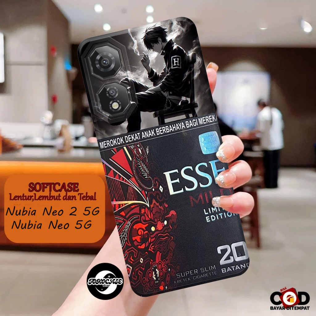 HP ZTE Nubia Neo 2 5G เคสโทรศัพท์ ZTE Nubia Neo 5G ล่าสุดเคสโทรศัพท์ Softcase ป้องกันกล้องเคสใส TC16