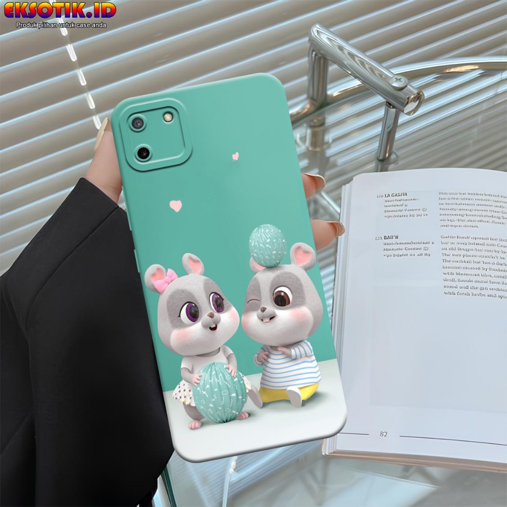 เคสRealme C11 2020 - เคสRealme C11 2020 - เคสแฟชั่น - Realme C11 2020 Silicone - Cool and Cute Motif