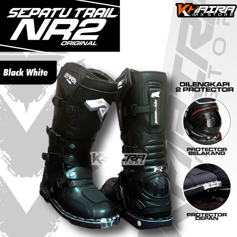 ใหม่ล่าสุด NR2 MOTOCROSS BOOTS SAFETY PROTECTOR TRAIL SHOES 2025