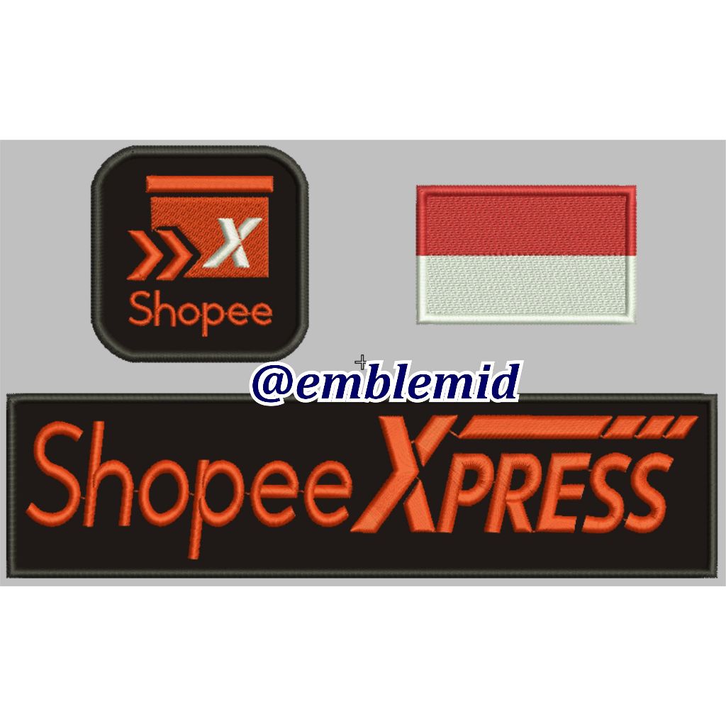 EmblemId - Shopee Xpress & Quality Emblem / Patch