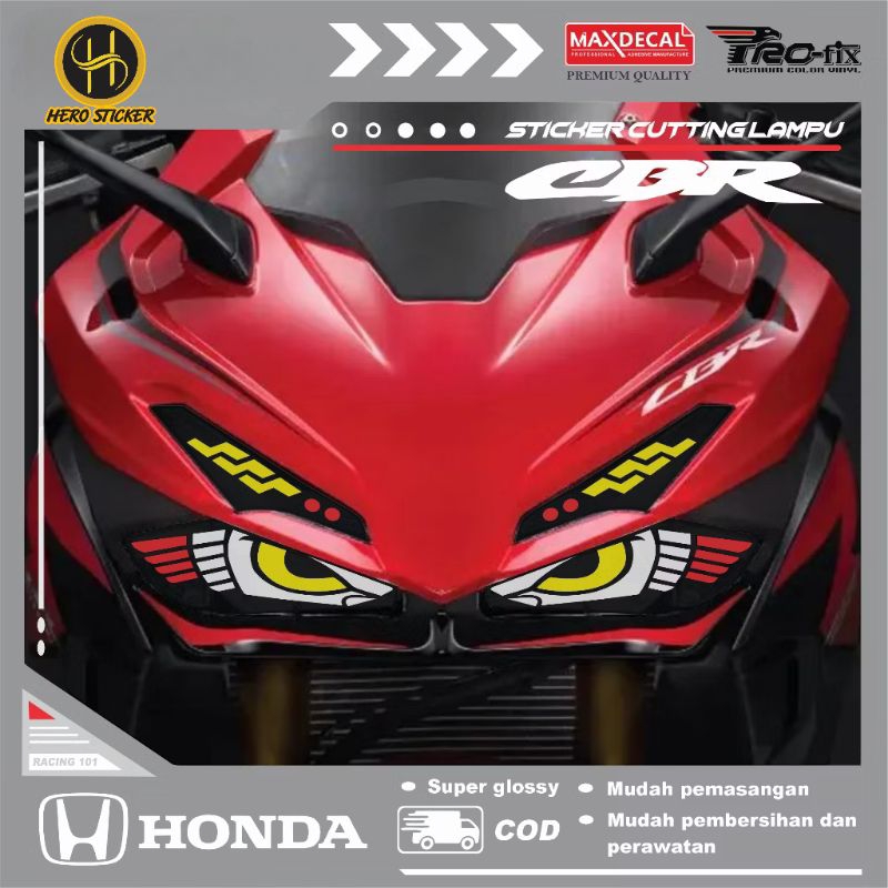 CBR 150R โคมไฟสติ๊กเกอร์ 2022 CBR LAMP สติ๊กเกอร์หลากหลาย