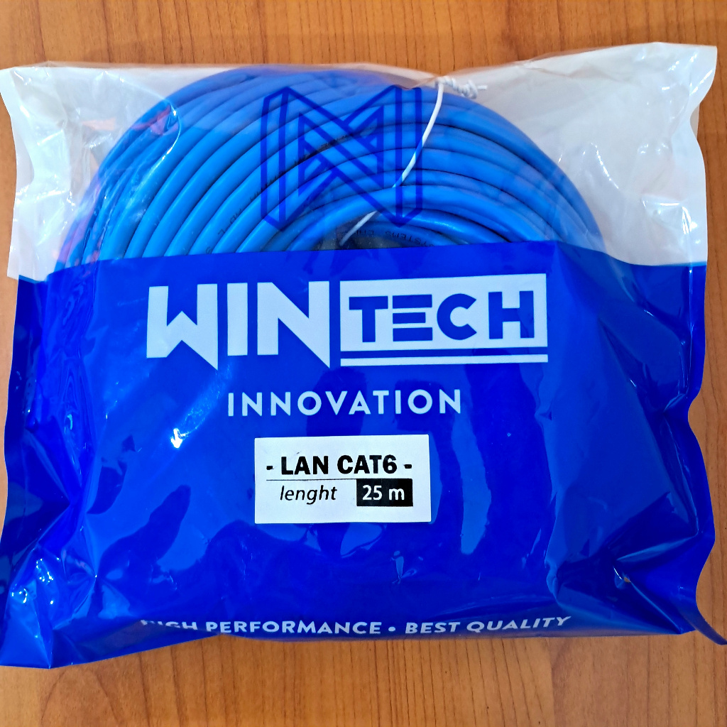สาย LAN 25 เมตร 25M CAT 6 / สาย LAN /UTP / RJ45 NET พร้อมใช้