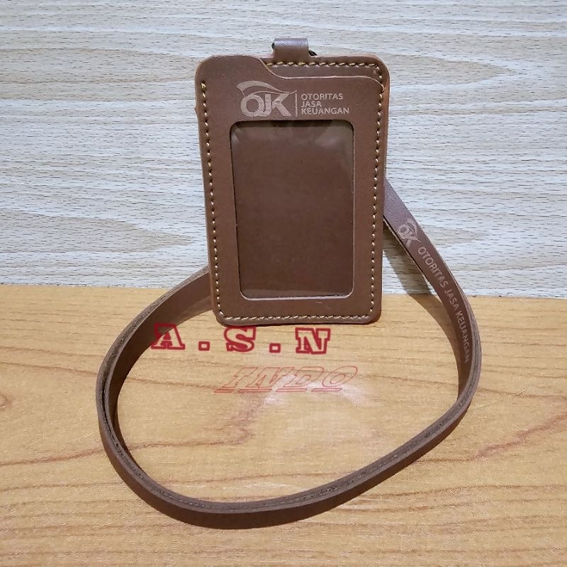 OJK Leather ID Card Holder Leather ID Card Holder