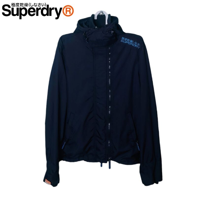 เสื้อแจ็คเก็ตกลางแจ้ง Superdry WINDCHEATER สมบูรณ์พร้อมฮู้ด