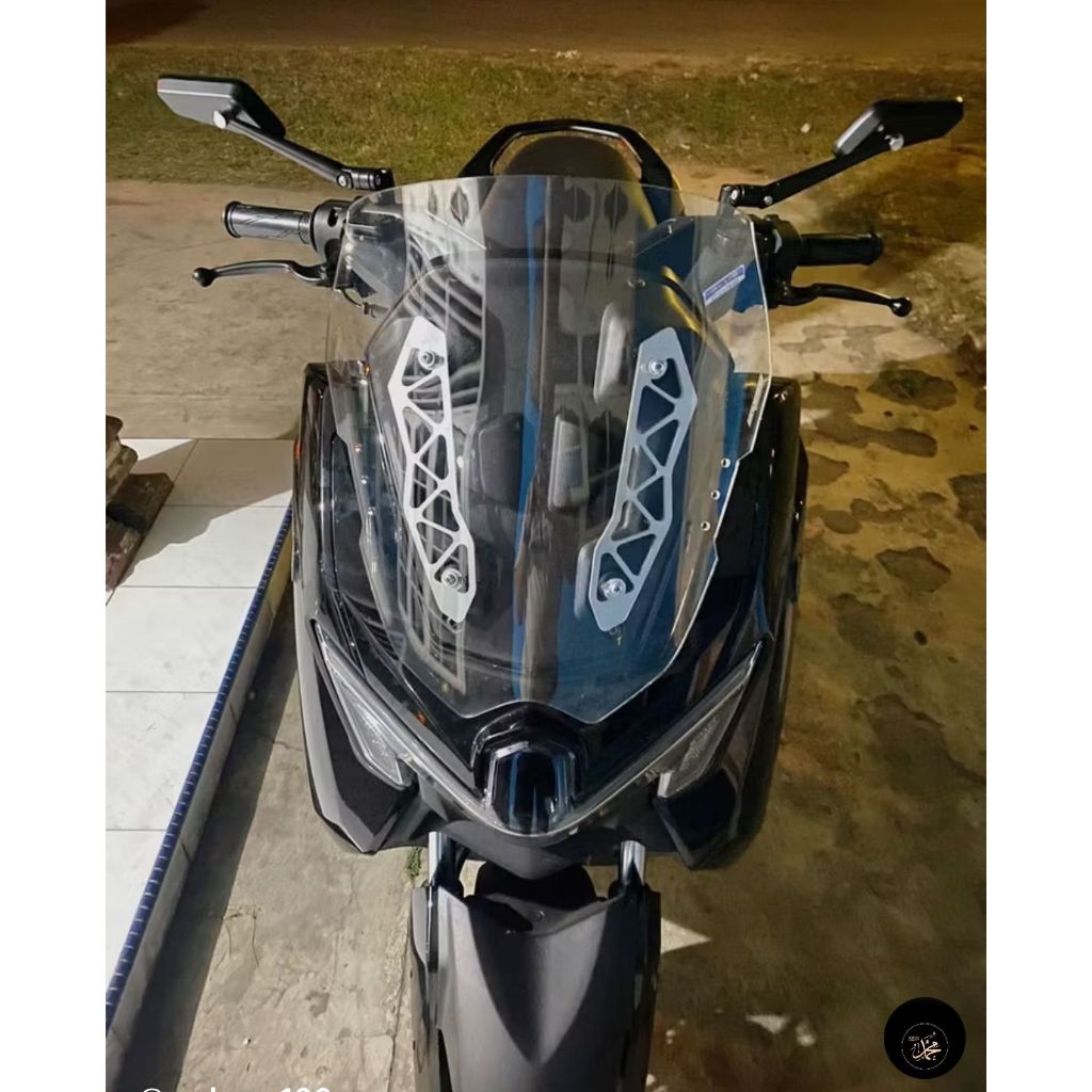 NMAX TURBO 2024 GARNISH NMAX WINDSHIELD VISOR SWEETENER 2024 อะคริลิค