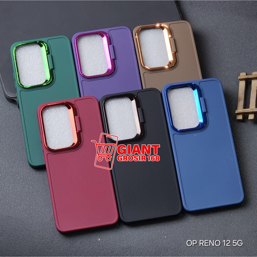 Macaron ขาตั้งกล้อง Tpu เคส Oppo Reno 12 5G Oppo Reno 12 Pro 5G