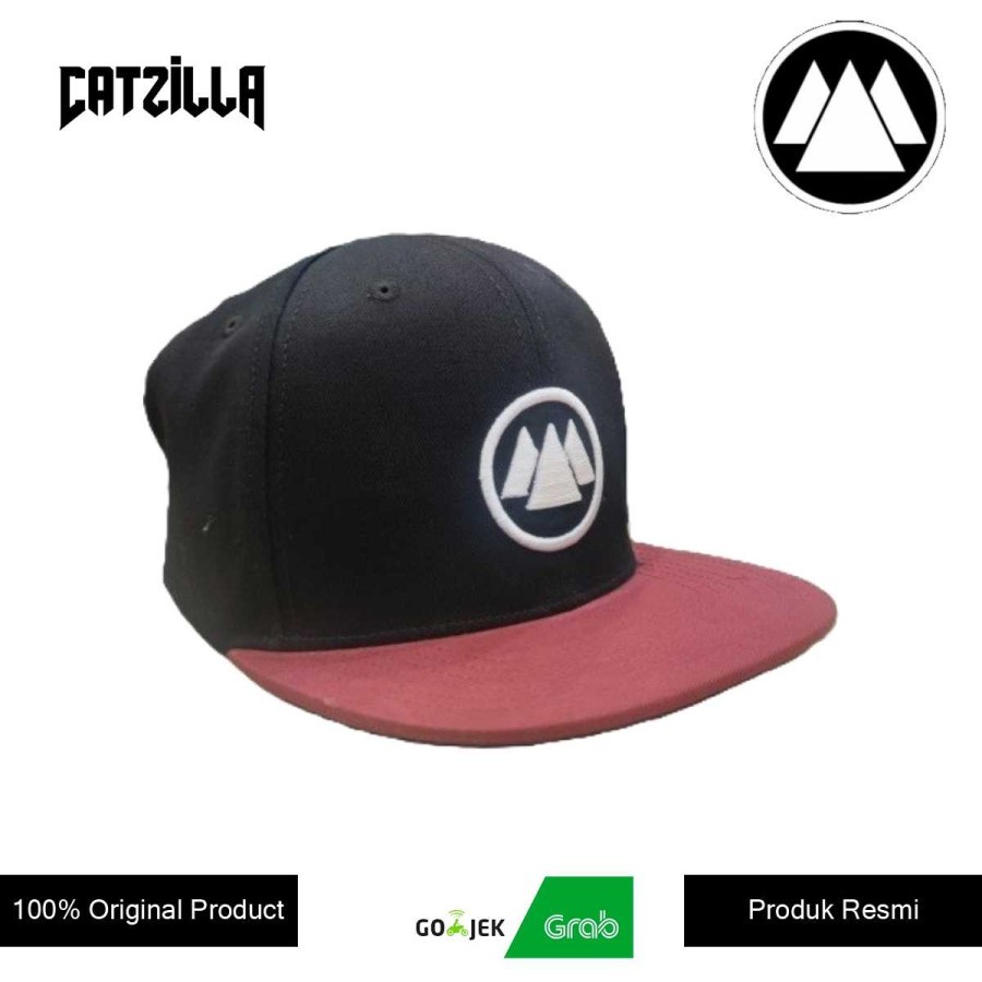 หมวก Snapback โลโก้ Zlatan - สีดํา