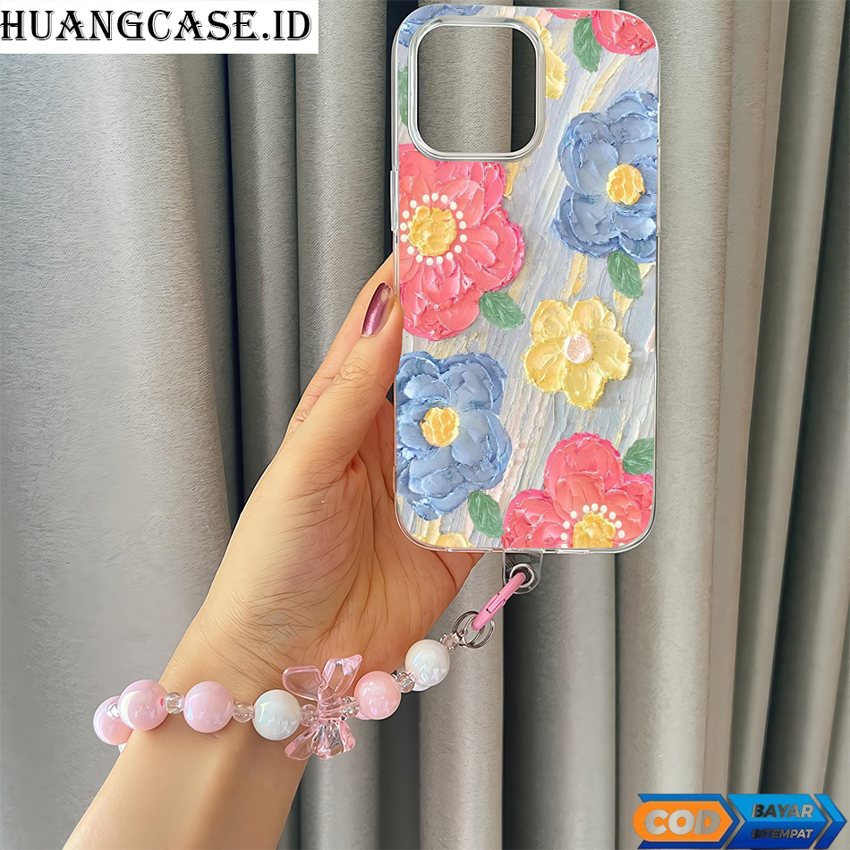 SAMSUNG SC YKL2225 ซิลิโคนClearกรณีสร้อยข้อมือสําหรับSAMSUNG M51 M10 M52 5G M32 F22 M22 4G M34 5G M3