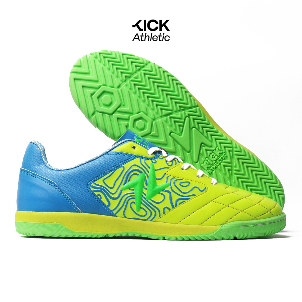 Kick Athletic Catalyst Calcio IN Premium Mens Futsal Shoes – Soccer Futsal Shoes Indoor Lightweight 