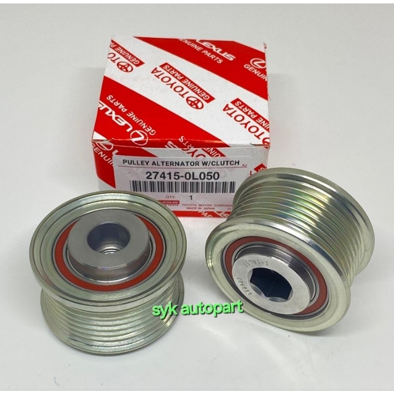 PULLEY ALTERNATOR (7PK)FORTUNER VRZHILUX REVO INNOVA REBORN HIACE 27415-0L050
