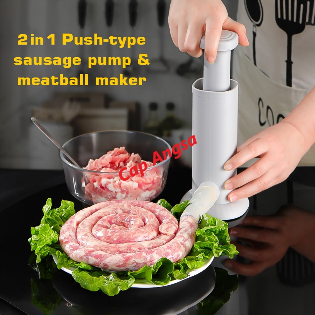 2 in 1 SAUSAGE MAKER MANUAL FILLER PUMP