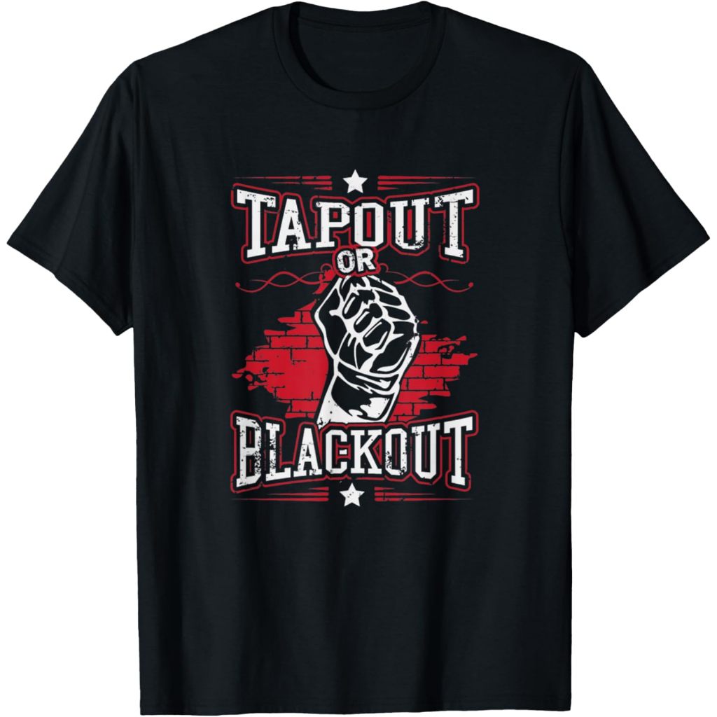 เสื้อยืด Adult Tapout หรือ Blackout MMA T-Shirt