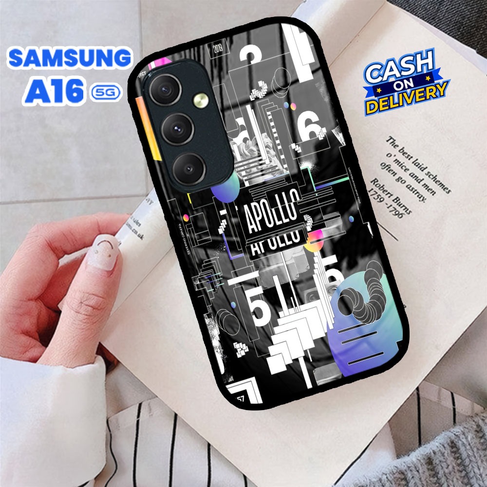 กระจกซอฟท์เคส | เคสกระจก | ปลอกแก้ว | SAMSUNG A16 [ S74 ].