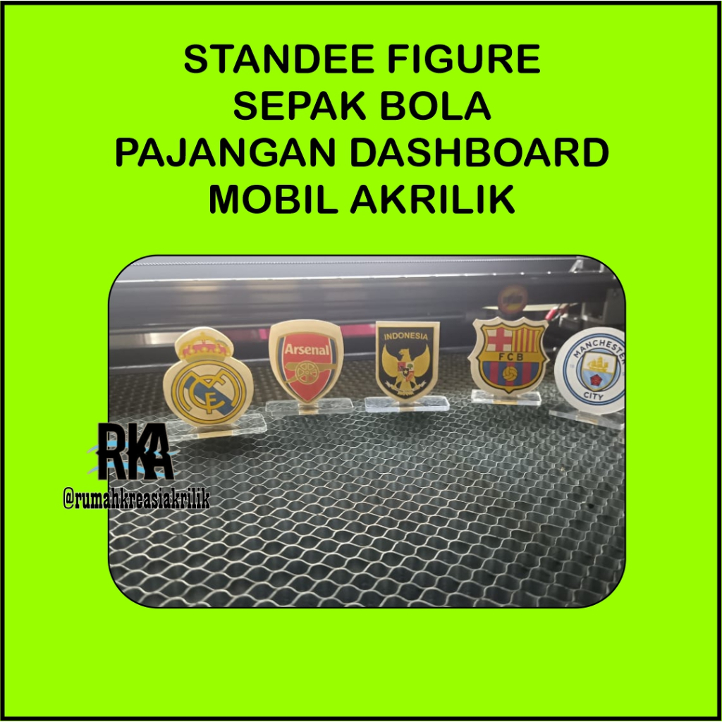 INDONESIAN NATIONAL TEAM BARCA LIVERPOOL FOOTBALL CLUB รูปมาตรฐานรถยนต์ DASH DISPLAYBOARD FOOTBALL C