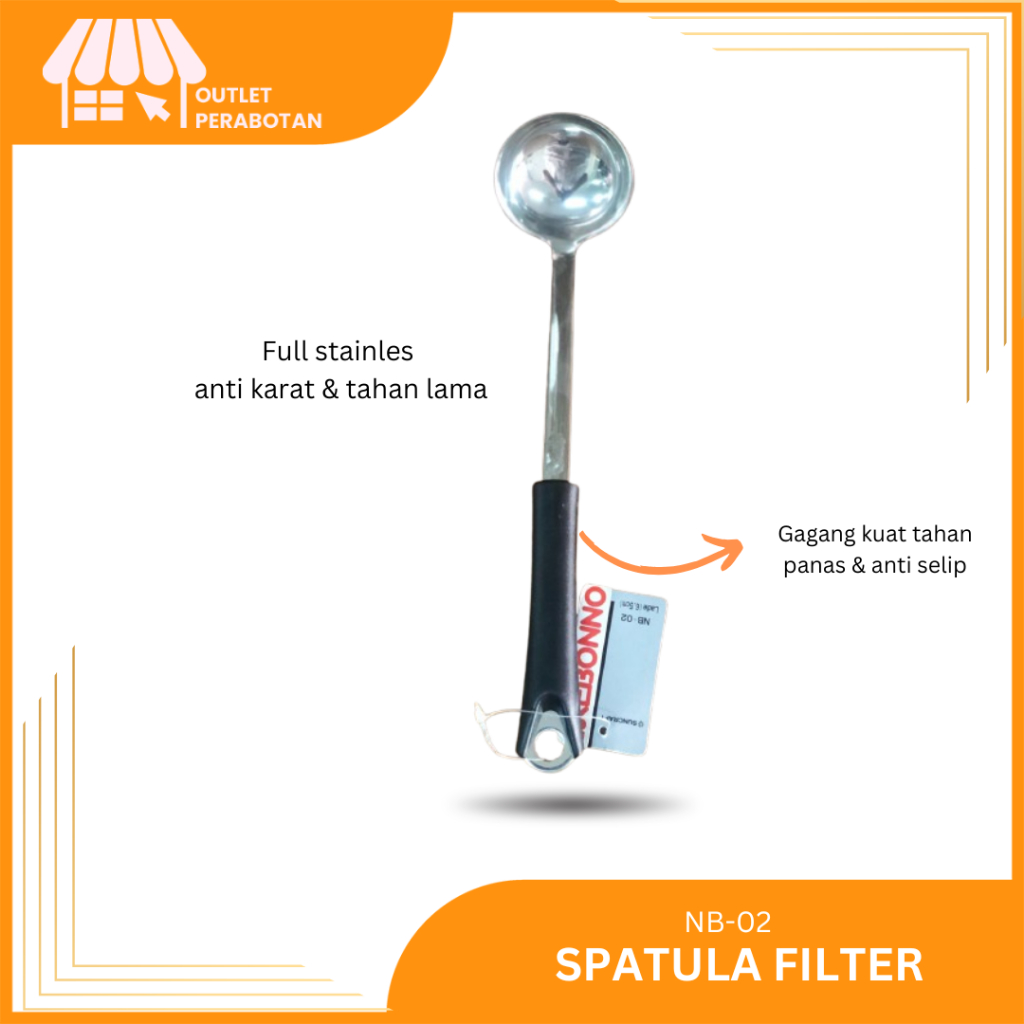 สแตนเลส SPATULA NB-02 AKEBONNO