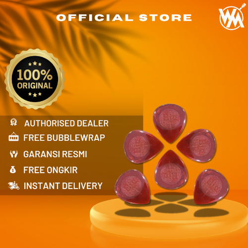 DUNLOP BIG STUBBY GUITAR PICKS 475P 1.0MM / GUITAR Pick (6 ชิ้น)