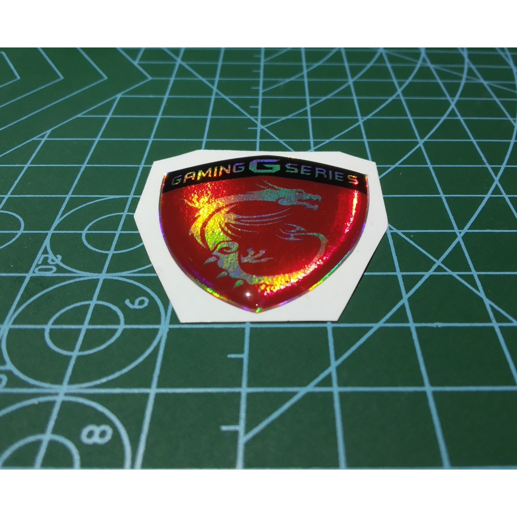 สติ๊กเกอร์สัญลักษณ์เกม G series msi สําหรับแล็ปท็อปพีซี ฯลฯ