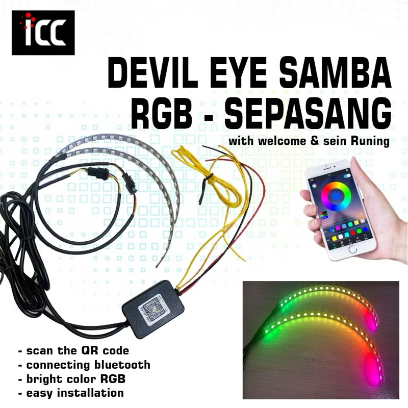 ICC Devil eye RGB 360 Samba RGB Demon Eye RGB APP Android IOS (2192) (2193)