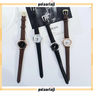 PA Jam Tangan Quartz Strap PU Analog Casual Gaya Retro Wanita Persegi Watch Korean Fashion RM026