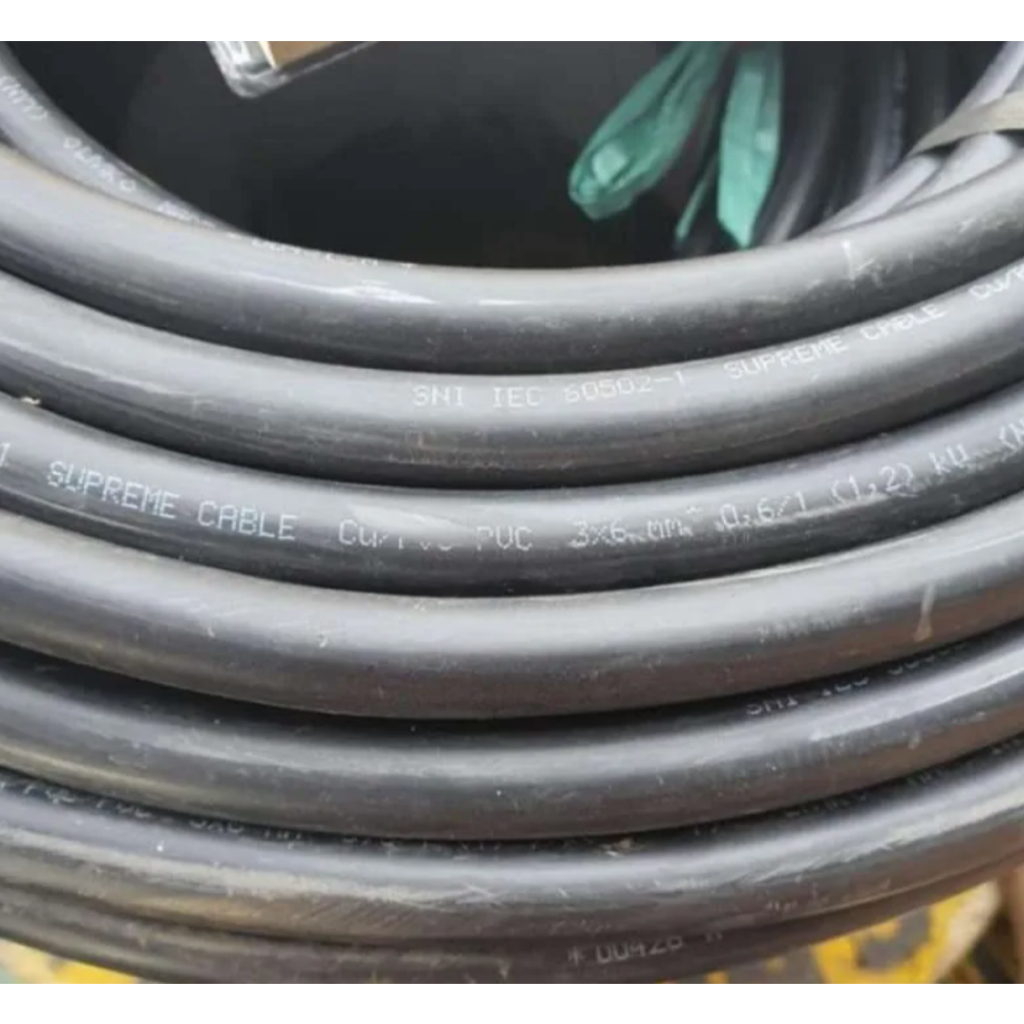 สายทองแดง Supreme NYY 3x6 ต่อเมตร