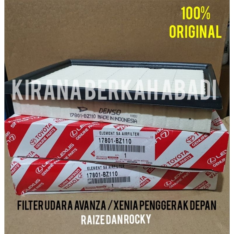 Avanza/xenia Air FILTER 2021-2024 ส่วน 17801-BZ110 ของแท้