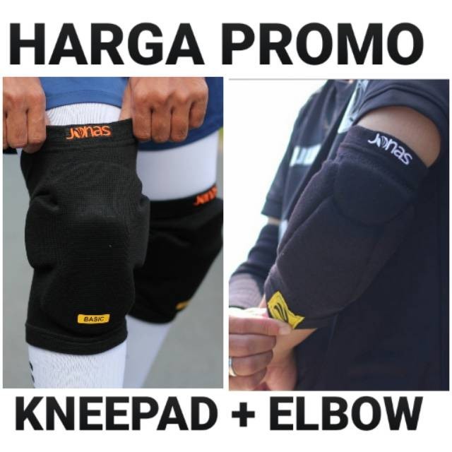 Kneepad Futsal Jonas V2 สนับเข่า Knepad Elbow pad อุปกรณ์ป้องกันเข่าฟุตซอลผู้รักษาประตูเดิม