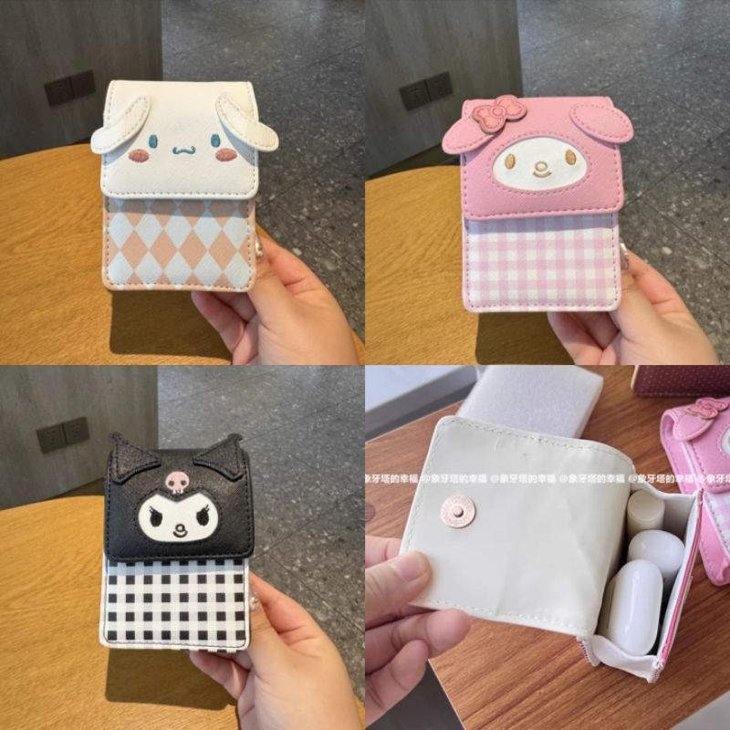 กระเป๋าสตางค์ Make Up Pouch ลิปสติก ORI Sanrio Character Cinnamoroll My Melody Kuromi