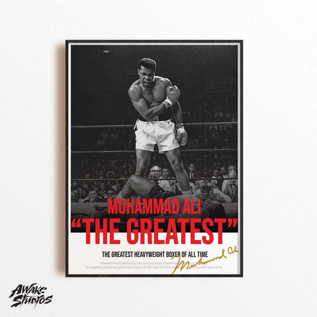 กรอบโปสเตอร์ Ufc & Boxing - Frameblock เวอร์ชัน 2