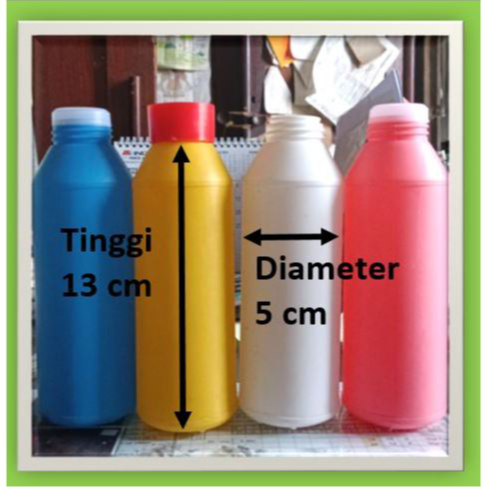ขวดผง 140g ขวดพลาสติก HDPE