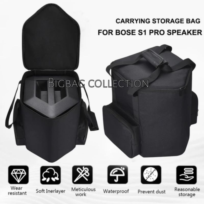 กระเป๋าลําโพงแบบกําหนดเอง Bose S1 Pro และ S1 Pro + กระเป๋าเดินทางสําหรับ Bose S1 Pro Softcase ลําโพง