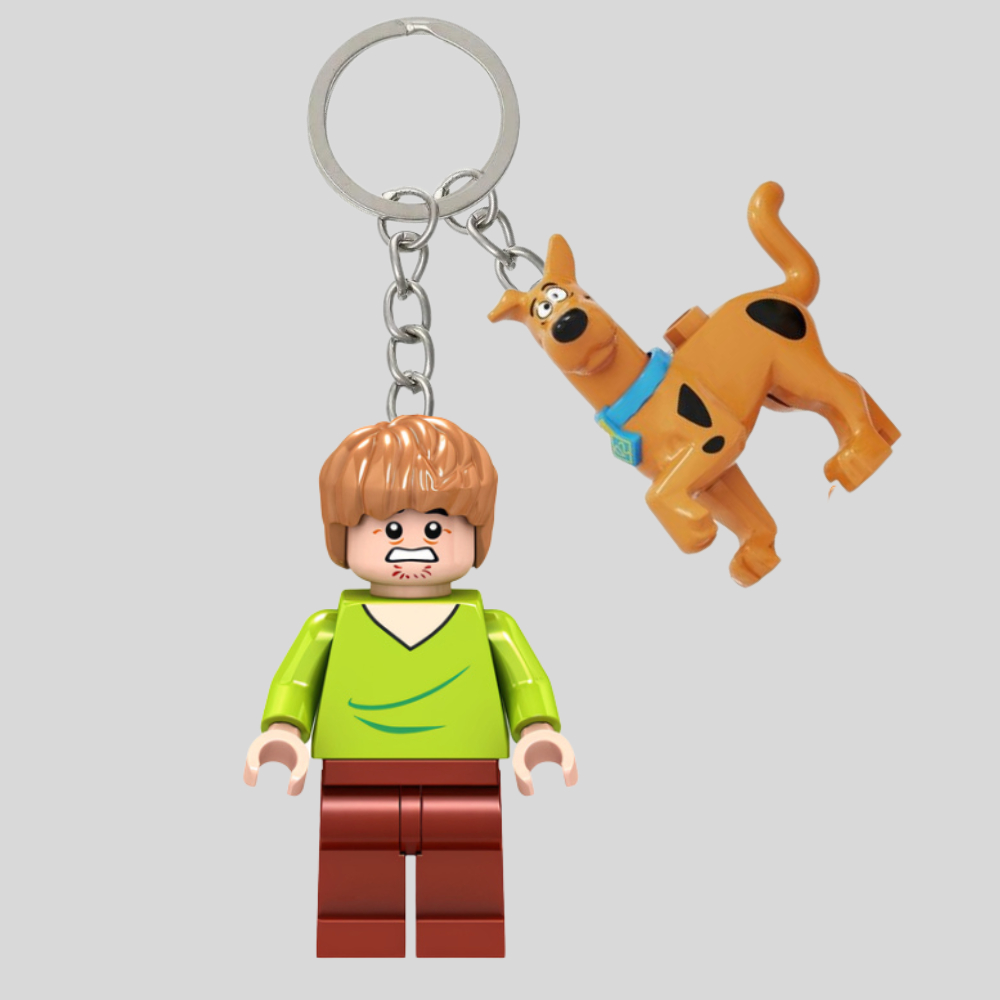GANTUNGAN Scooby Doo & Shaggy LEGO พวงกุญแจ | พวงกุญแจ LEGO Scooby Doo | สคูบี้ดูซีรีส์