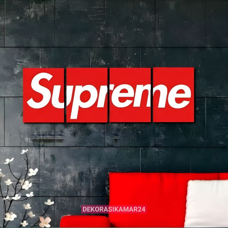 Men& 39;s ตกแต่งห้อง supreme Wall Poster Display - ตกแต่งผนัง