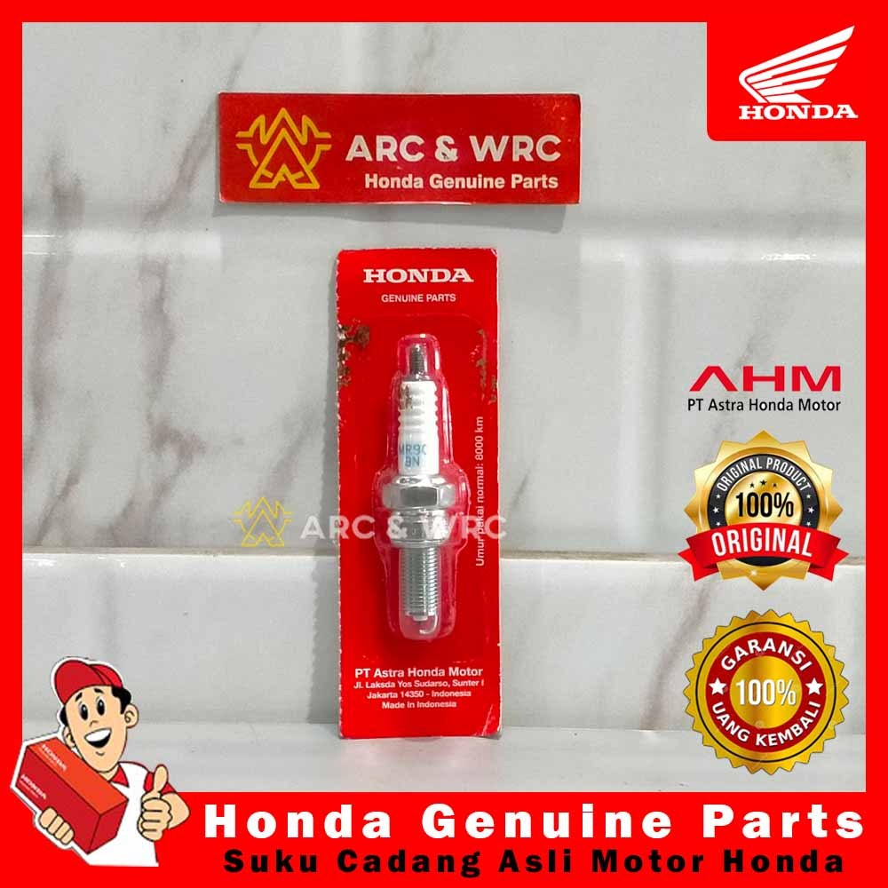 MR9C-9N หัวเทียนสําหรับรถจักรยานยนต์ Honda อัตโนมัติและ Cub Sport Fi ทั้งหมด // 31919K25601