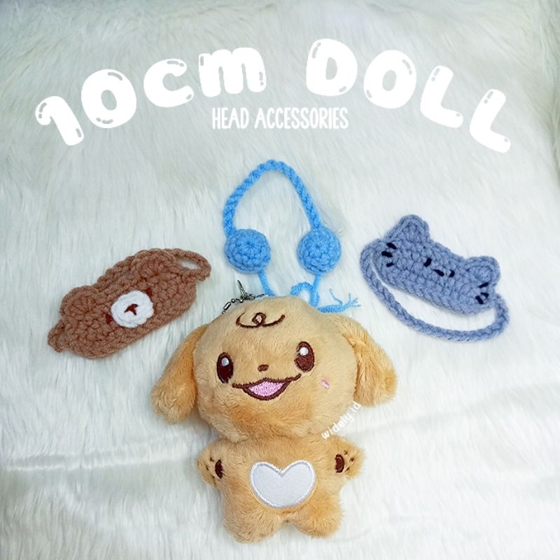 KPOP 10 CM DOLL ACCESORIES DOLL ACCESSORIES EYE MASK HEADPHONES